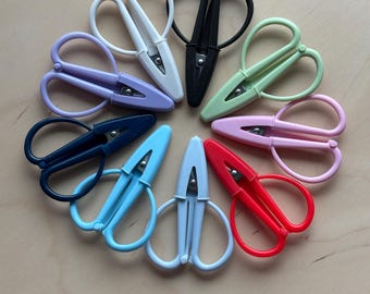 Mini Scissors Pastel Knitting Crochet Sewing Quilting Cross Stitch Embroidery Notions Super Sharp Small Pocket Scissors for Project Bag