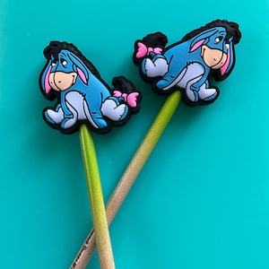 Knitting Needle Point Protectors, Knitting Needle Stoppers Knitting Notions Kawaii Cute Yellow Bear Books Animals Gift for Knitters