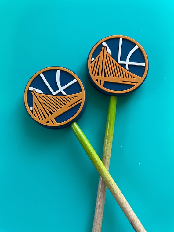 Knitting Needle Point Protectors, Sports Needle Stoppers, Knitting Notions California Baseball Basketball Stocking Stuffers Gifts Knitters