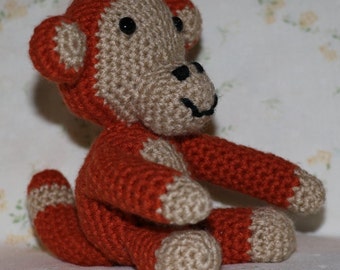 Monkey - Handmade Amigurumi Crochet Monkey