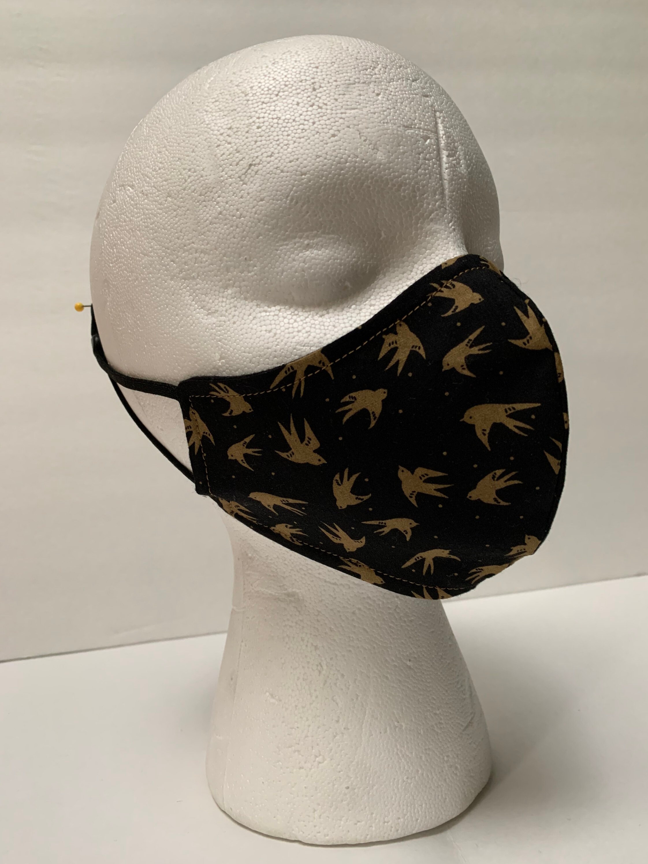 Golden Sparrow Face Mask Bird Face Mask Cute Sparrow on Etsy