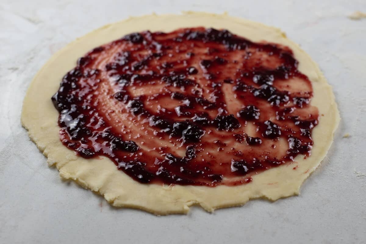 Raspberry Walnut Rugelach Cookies Walnut Raspberry Rugelach - Etsy