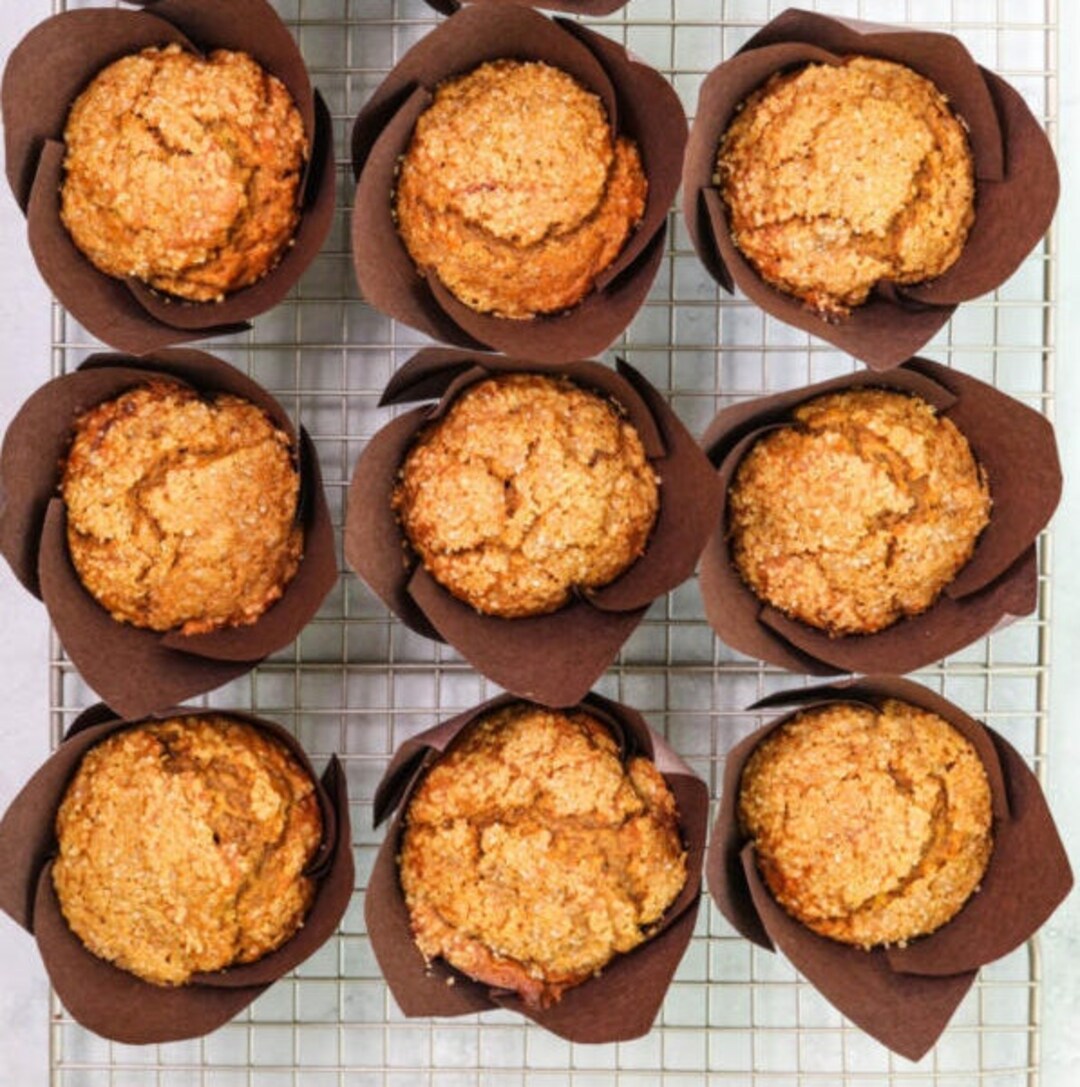 Jumbo Applesauce Bran Muffins Applesauce Spice Bran Muffins Half Dozen or Dozen Etsy