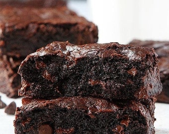 Fudge Brownies Rich Chocolate Fudge Brownies