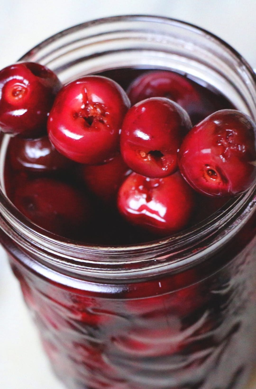 Brandied Cherries Cocktail Cherries Brandy Cherries Booze Soaked