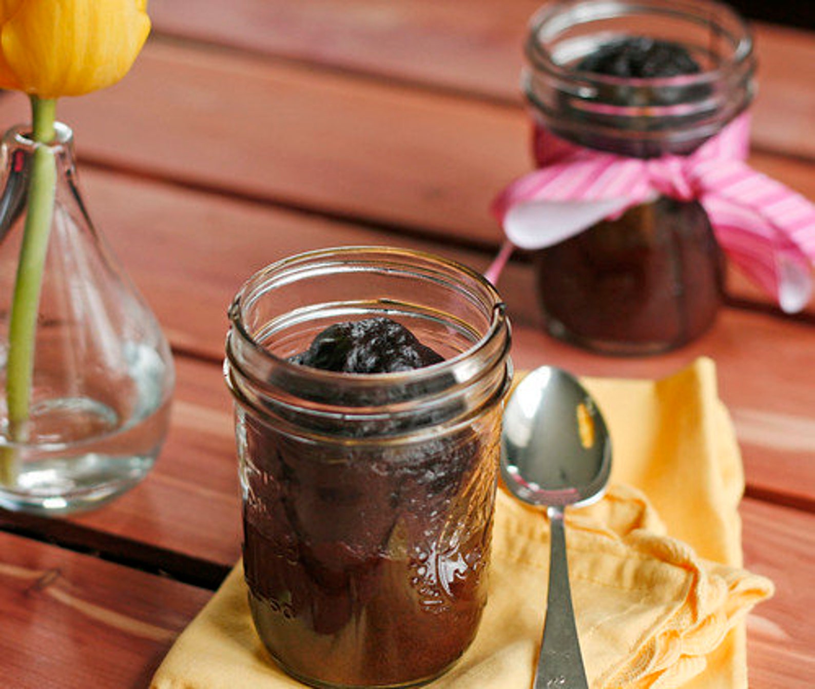 8 Flourless Chocolate Cake in A Jar Fun Desserts in A Jar Etsy