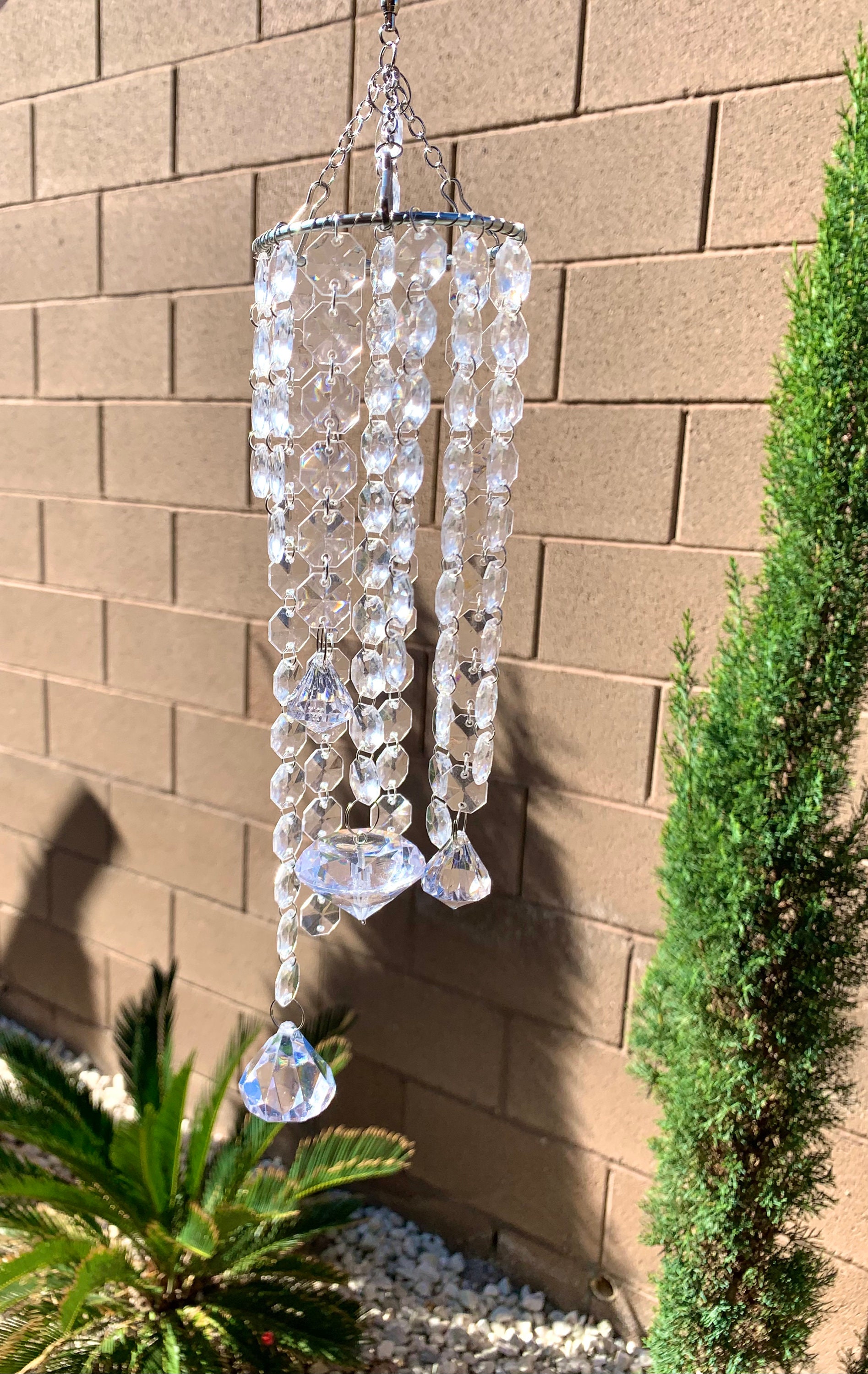 Mini Acrylic Chandelier SunCatcher Etsy