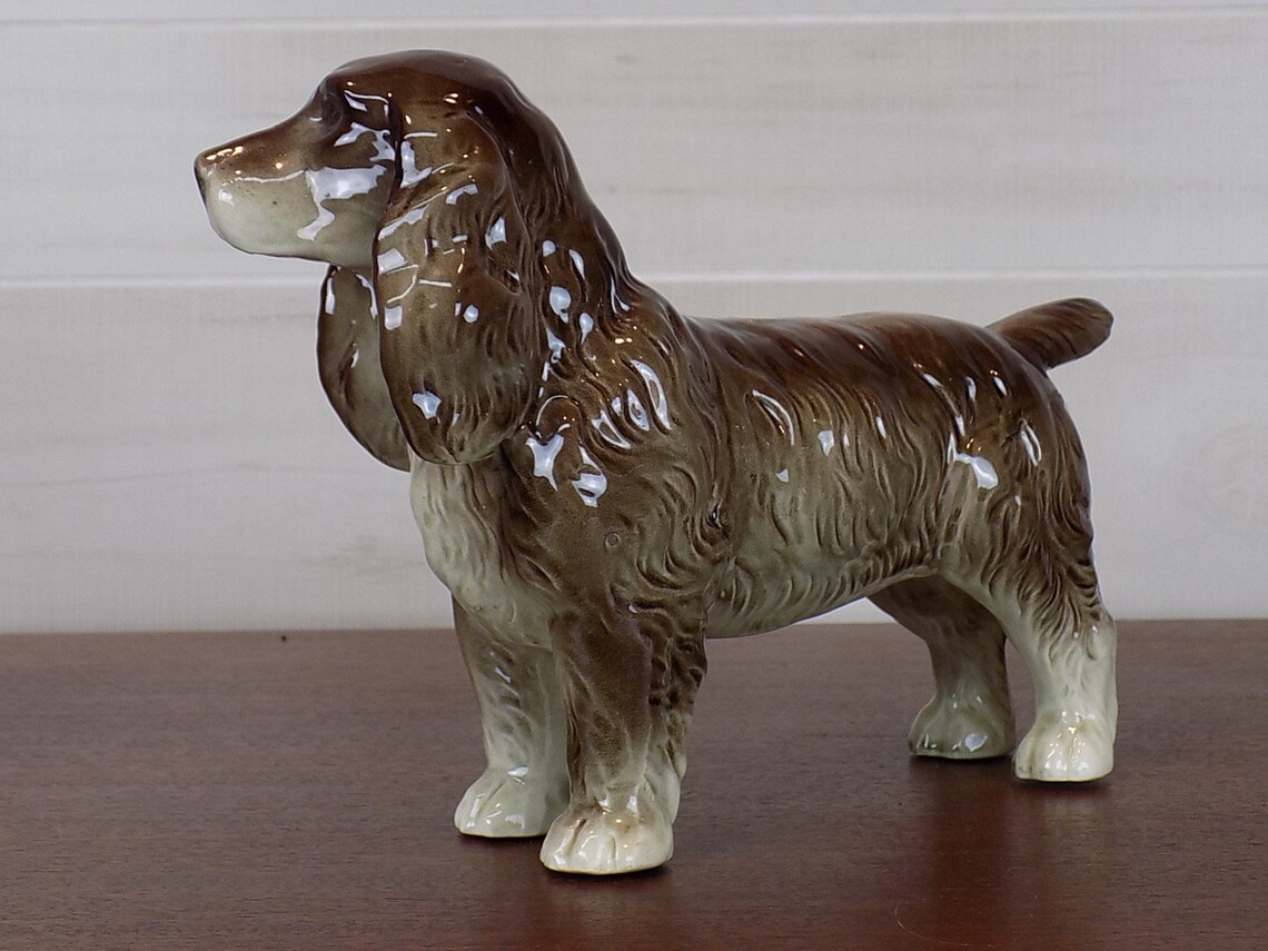 working cocker spaniel figurines