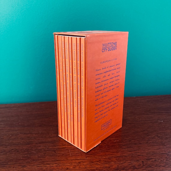 Vintage Louis Vuitton 2000 City Guide Book Set - Etsy