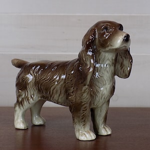 Vintage Cocker Spaniel Dog Figurine