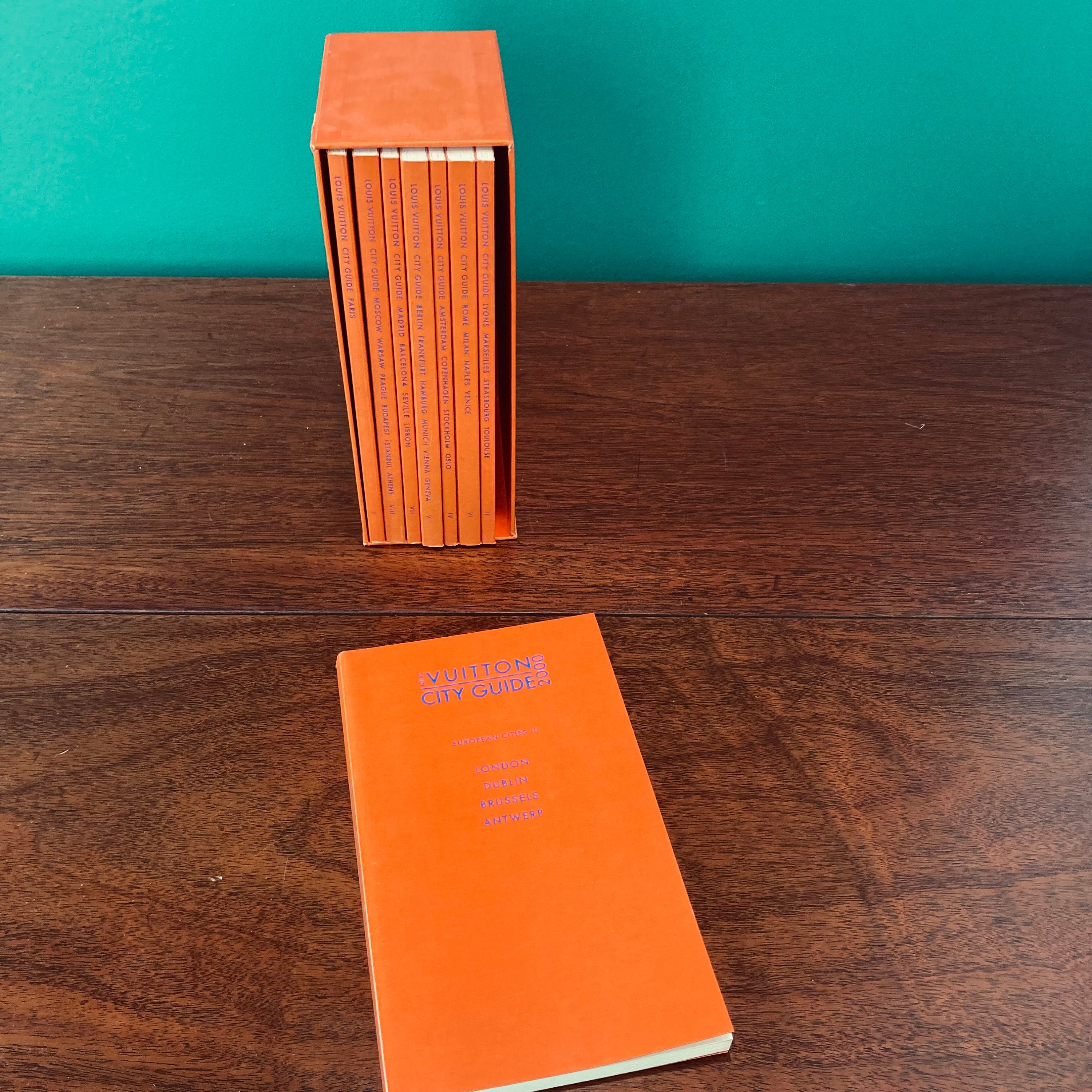 Vintage Louis Vuitton 2000 City Guide Book Set - Etsy