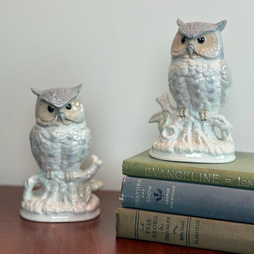 Vintage Ceramic Owls