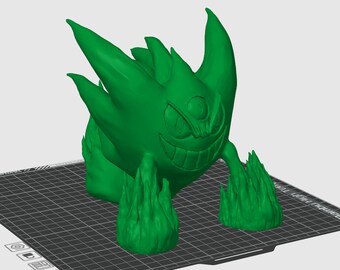 Mega Gengar STL file for 3D Printing