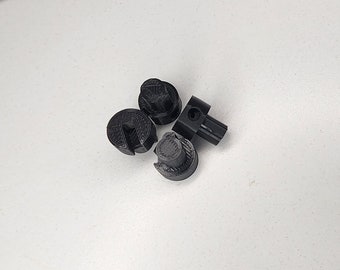 Replacement plastic for Logitech headset G Pro X, X2 lightspeed hinge parts, Set of 4 pieces
