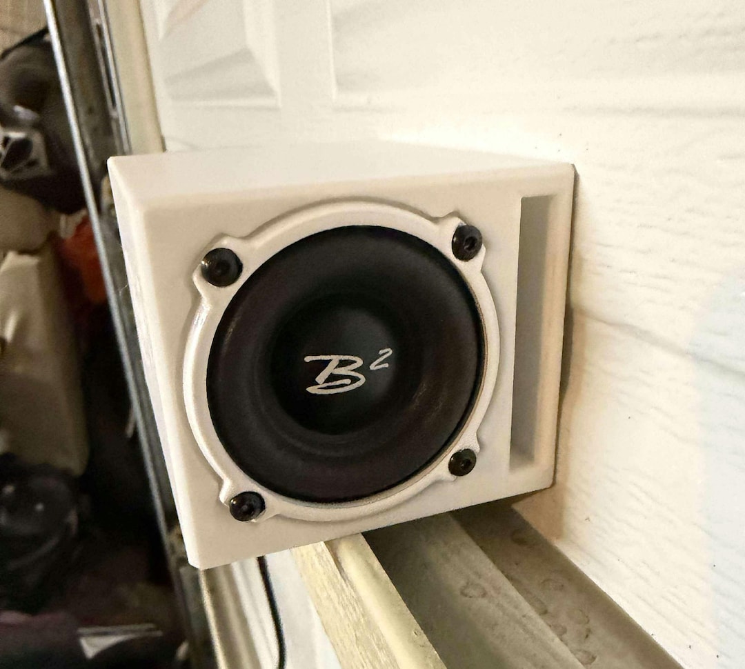 B2 Audio Dual Ported Box Enclosure for Mini Subwoofer for RC Cars RC2 ...