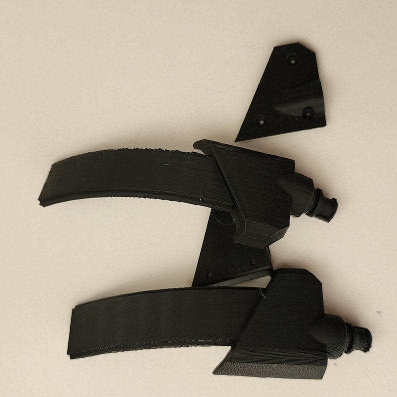 Headband slide brackets for Turtle Beach stealth 600 gen 2 MAX USB headset Plastic replacements image 1