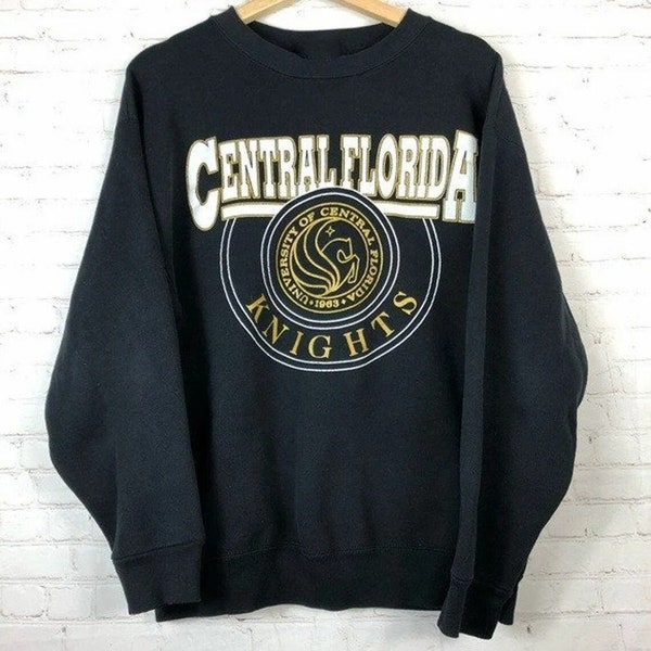 Vintage Central Florida Football Sweatshirt \ T-Shirt, UCF Central Florida shirt, Central Florida Shirt, College, Unisex Crewneck Hoodie