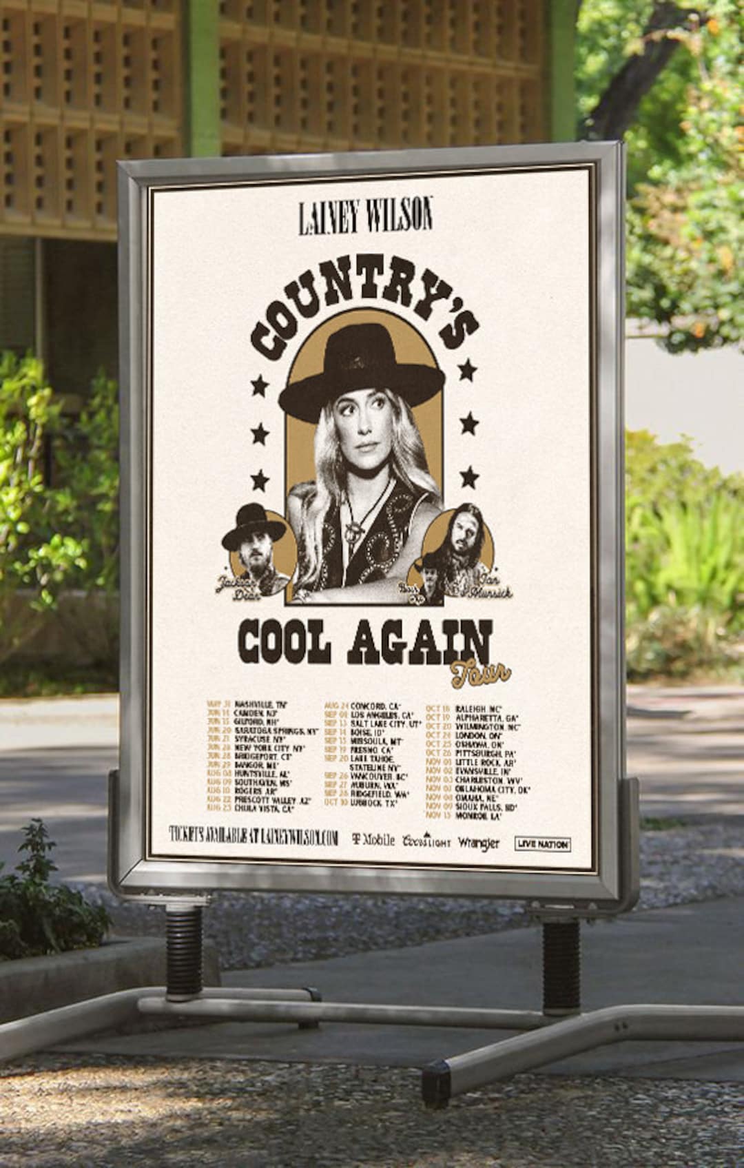 Lainey Wilson 2024 Tour Poster Lainey Wilson Poster Lainey Etsy