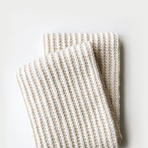 CROCHET PATTERN ⨯ Ribbed scarf, extra long ⨯ The Krèt