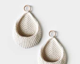 CROCHET PATTERN ⨯ Hanging Basket ⨯ The Lapli