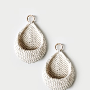 CROCHET PATTERN ⨯ Hanging Basket ⨯ The Lapli