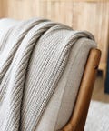 CROCHET PATTERN ⨯ Modern, Ribbed, Afghan ⨯ Kalme Throw