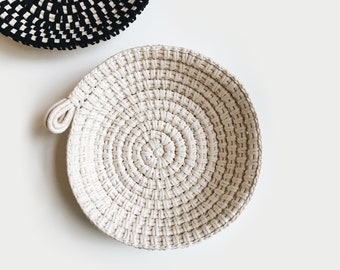 CROCHET PATTERN ⨯ Rope Coil Basket  ⨯ The Bahon