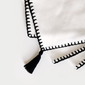 CROCHET PATTERN ⨯ Fleece Blanket, Crochet Edge ⨯ The Vit Fleece Throw