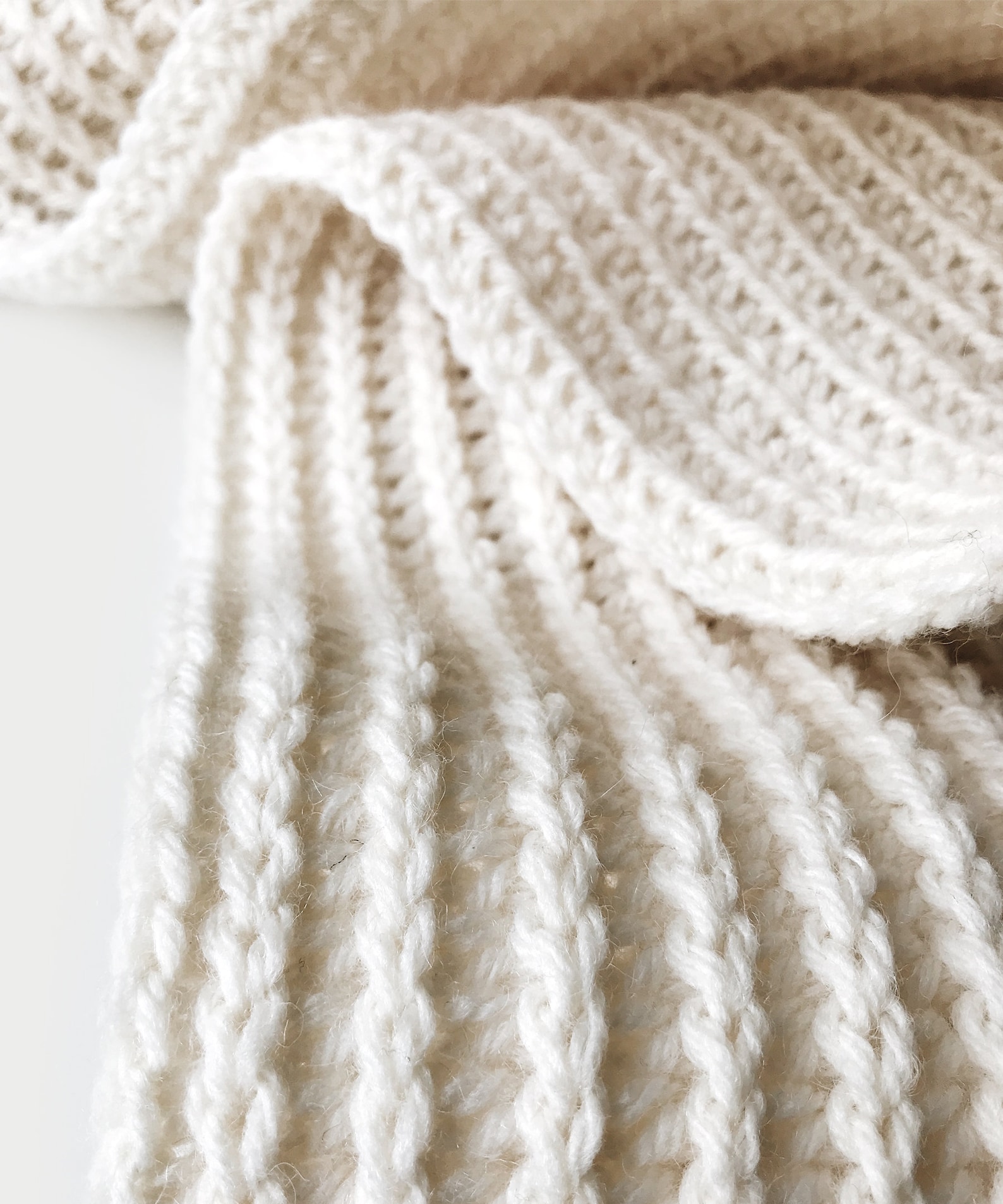 CROCHET PATTERN Ribbed Scarf Extra Long the Krèt | Etsy