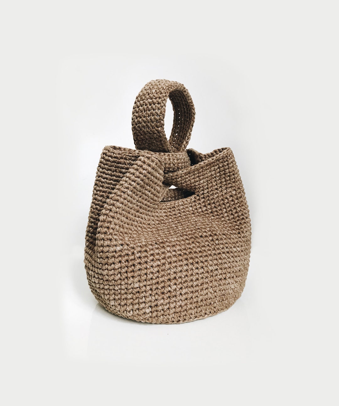 CROCHET PATTERN Bucket Bag Tote Purse Clutch