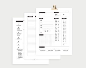 PATTERN WRITING NOTES ⨯ designed for makers