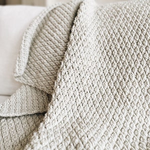 CROCHET PATTERN ⨯ Blanket, Afghan, Throw ⨯ The Poste