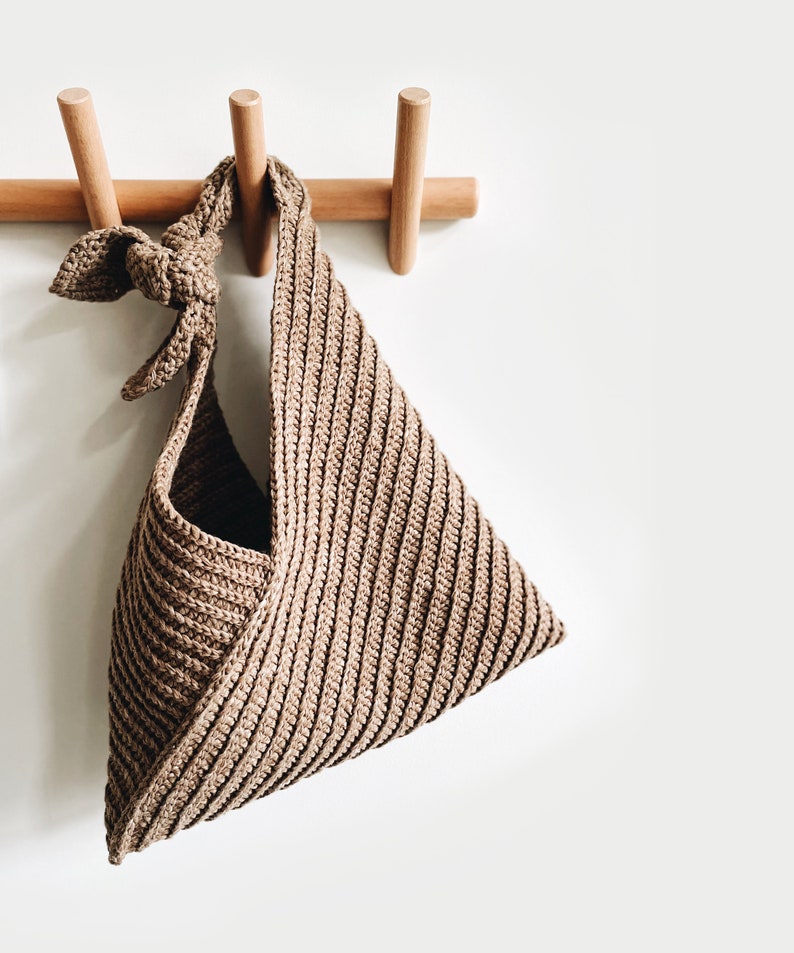 CROCHET PATTERN ⨯ Tote, Bento bag, Market Bag ⨯ The Triyang image 1