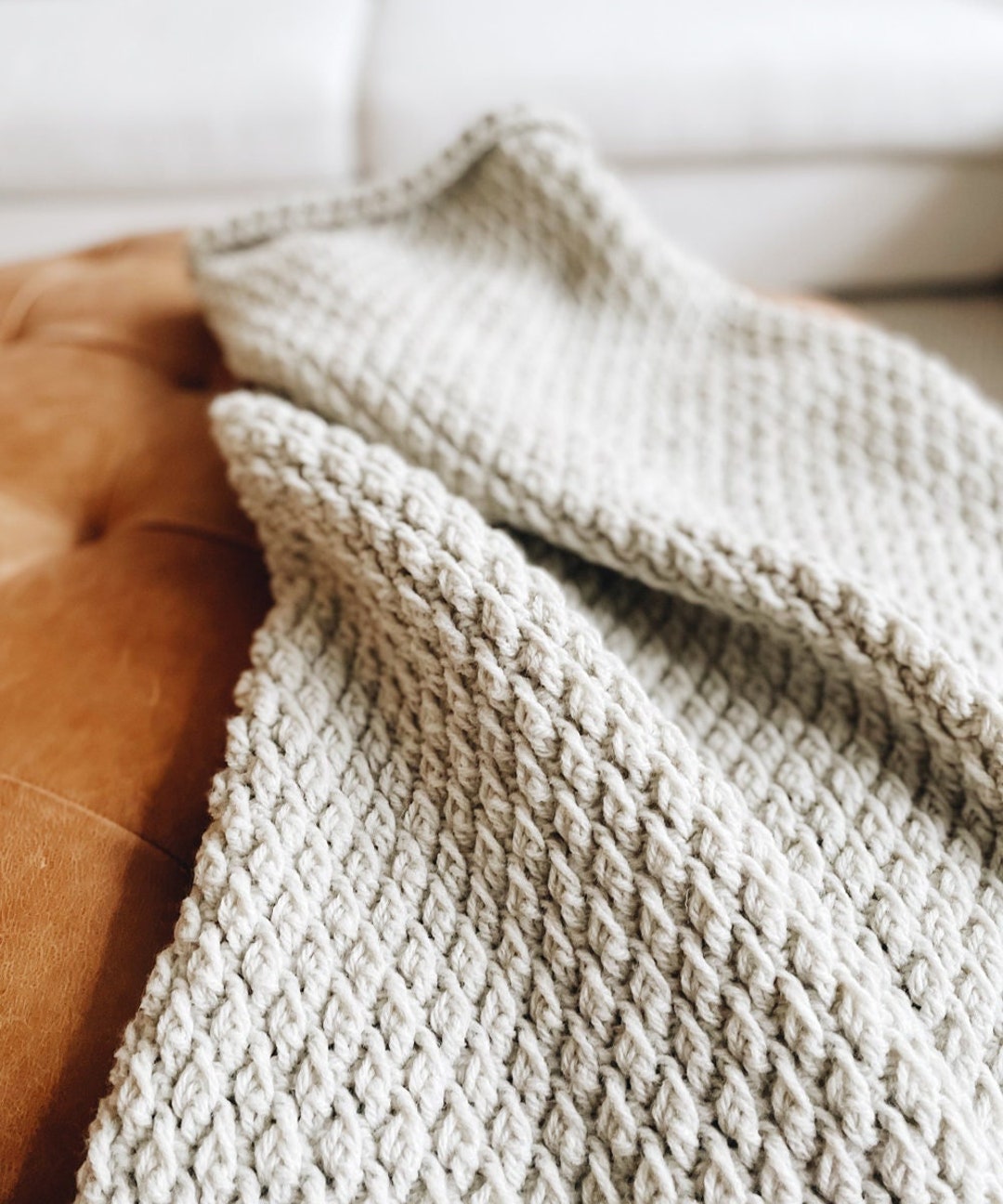 CROCHET PATTERN ⨯ Blanket, Afghan, Throw ⨯ the Poste