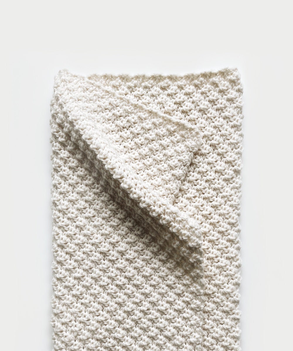 CROCHET PATTERN ⨯ Blanket, Throw, Texture, Afghan ⨯ The Kwen