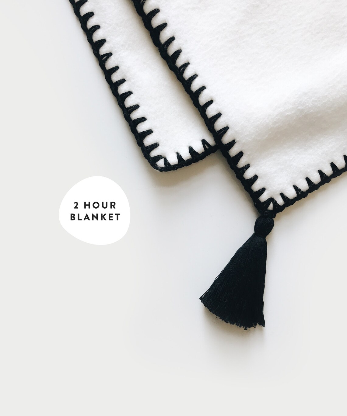 CROCHET PATTERN Fleece Blanket Crochet Edge the Vit Etsy