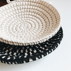 CROCHET PATTERN Rope Coil Basket The Bahon zdjęcie 3