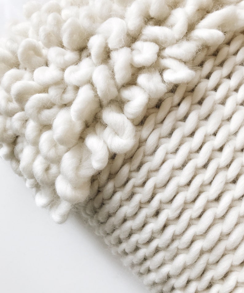 CROCHET PATTERN Loop Stitch Texture Throw Pillow the Etsy Canada