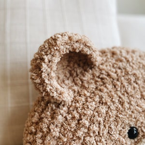 CROCHET PATTERN Bear Pillow Nursery, toddler, child, decor image 4