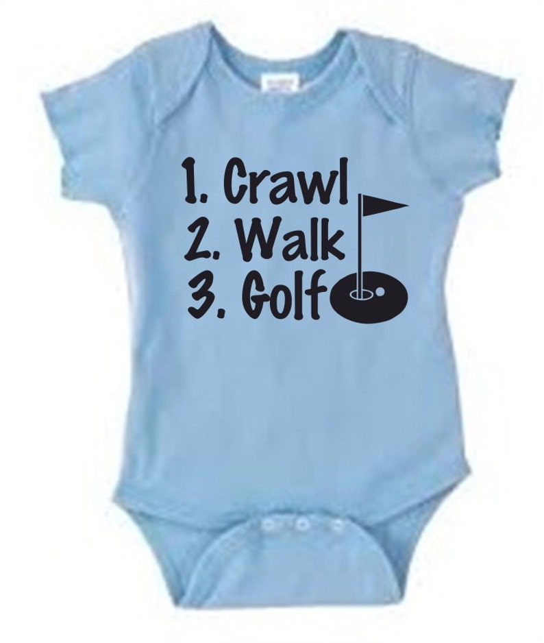 Golf baby announcement golf baby shower golf baby clohtes Etsy