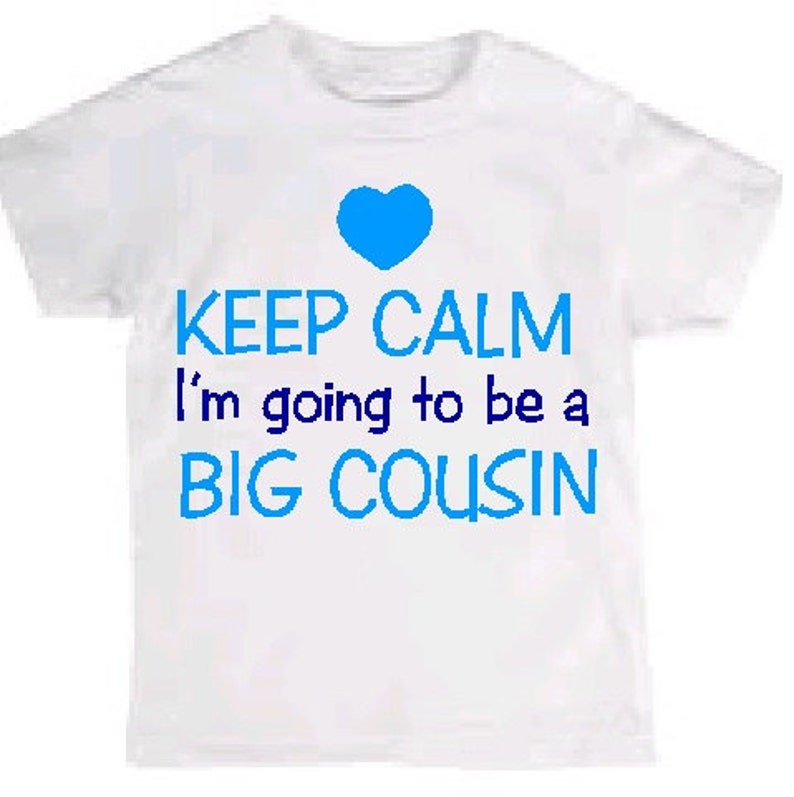 I'm Going to Be a Big Cousin Cousin Boy Shirt Cousin Etsy