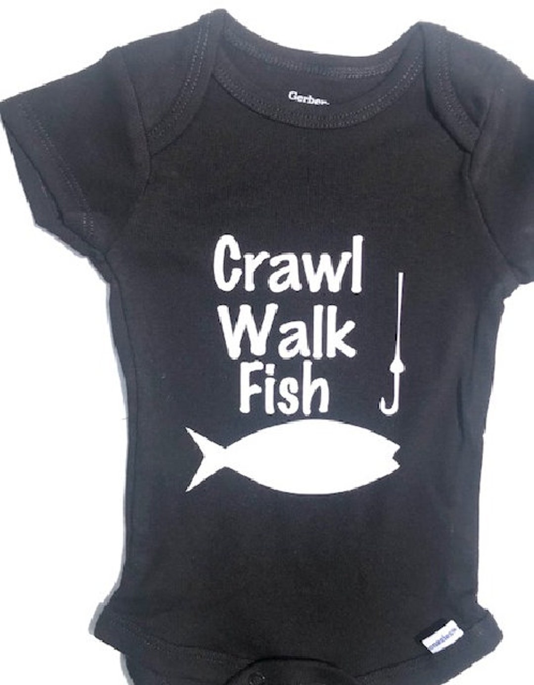 Fishing Baby Onesie ® Fishing Onesie ® Fishing Baby Bodysuit Fishing