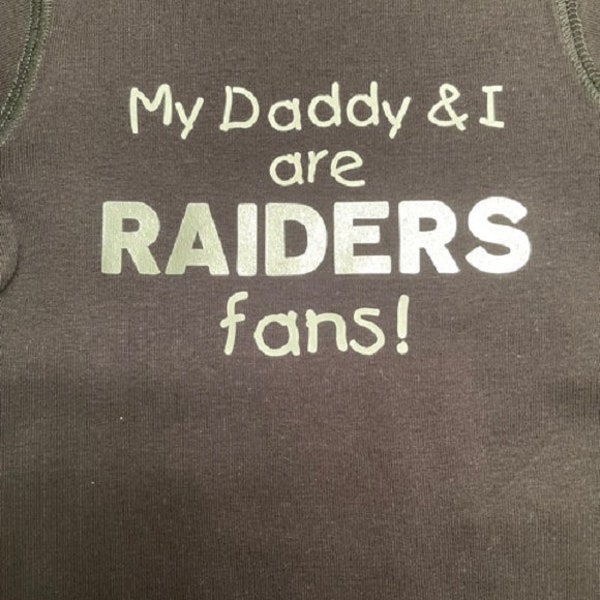 Raiders Baby Etsy