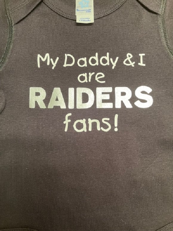 father son raiders shirts