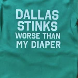 funny Eagles baby onesie ® - sports infant one piece bodysuit - Daddy loves the birds - hate the Cowboys - born a football fan