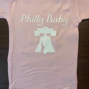 Mono de bebé Filadelfia® - Ropa para bebés Filadelfia - Body de una pieza Liberty Bell - Regalo para baby shower para niño y niña - Ropa