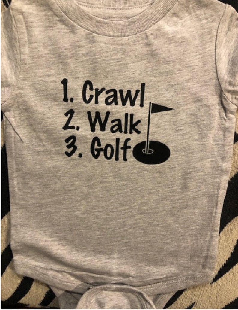 Golf baby announcement golf baby shower golf baby clohtes Etsy