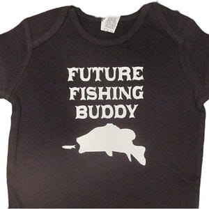 Future Fischen Buddy Baby Body ® - Liebt zu Fischen