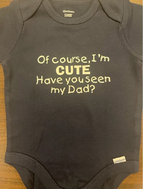 Cute daddy best sale onesies
