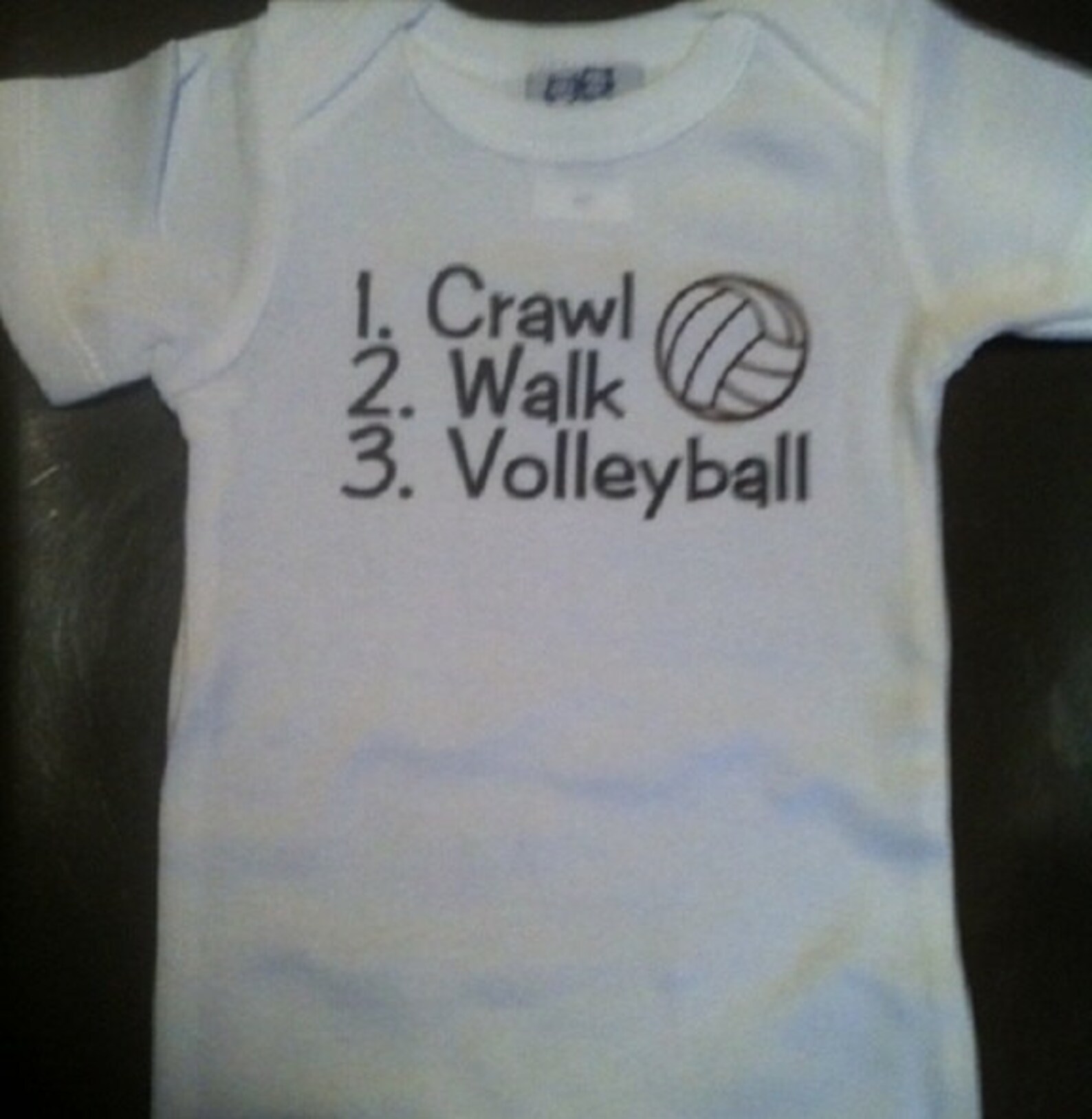 Volleyball Baby Shirt Future Volleyball Player Volleyball Etsy